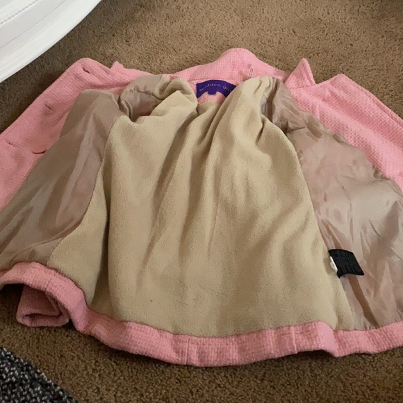 2 little girls pea coat size 5 - Picture 5 of 7